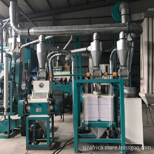 Hongdefa 5t Small Scale Maize Mill - Corn Flour Milling Machine